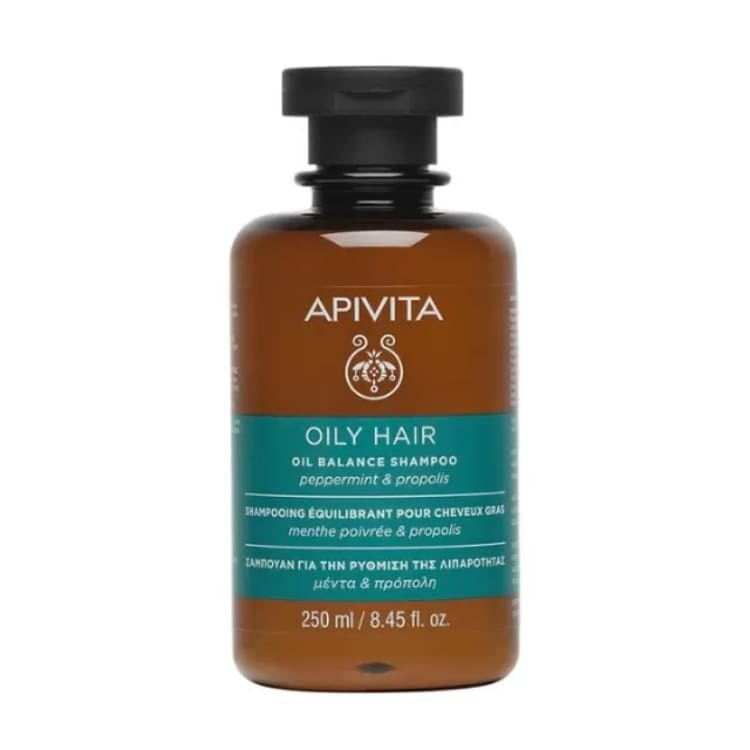 Apivita šampon za masnu kosu - menta i propolis 250ml